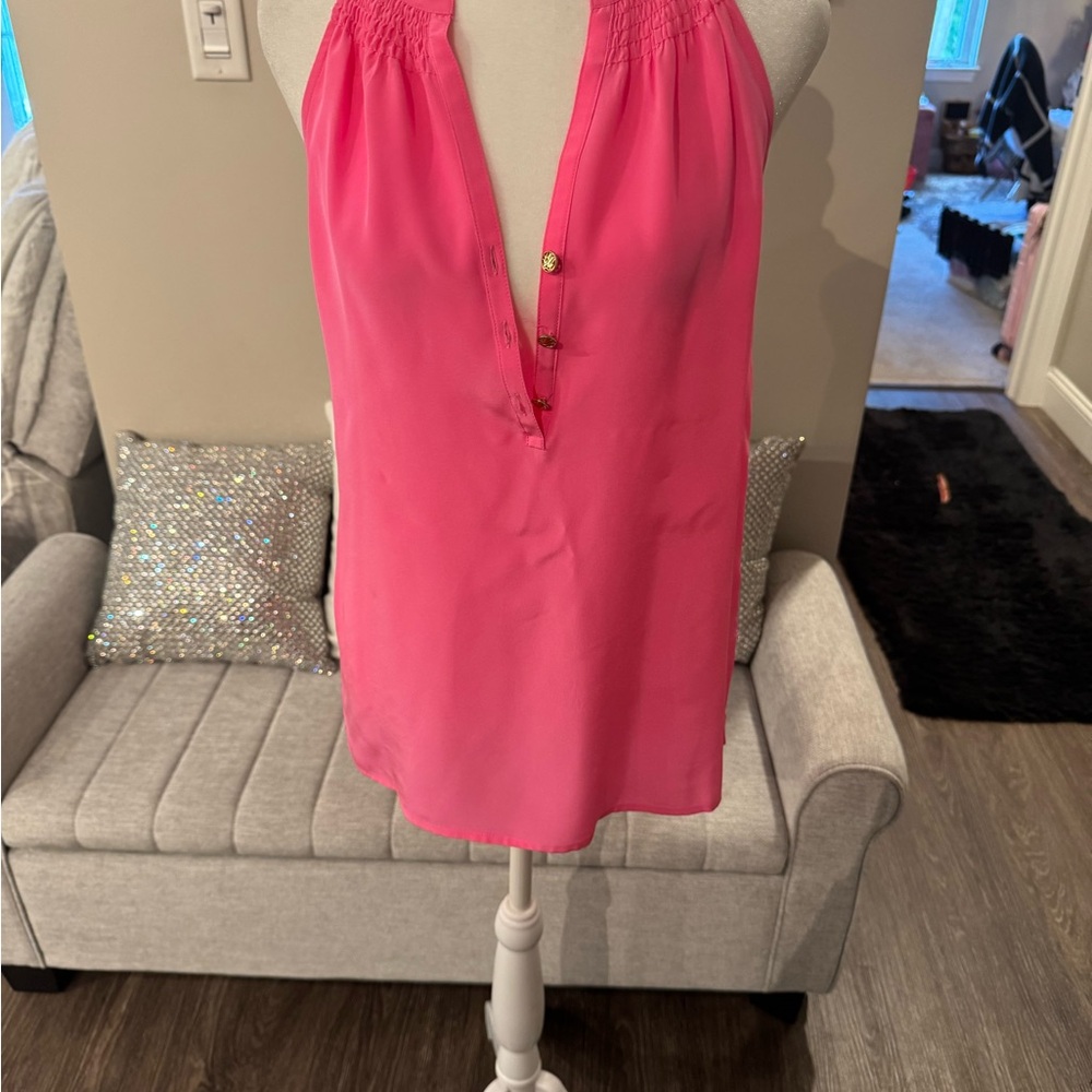 Lilly Pulitzer Pink Blouse